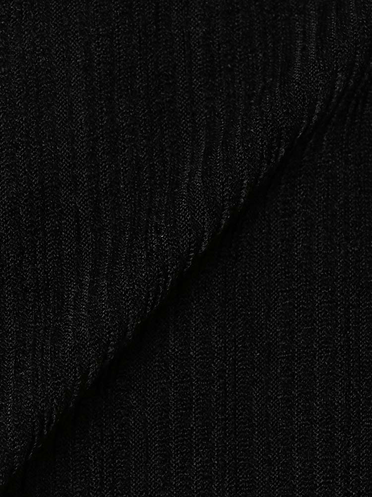 2WAY クロップド丈 ラップフロントトップス