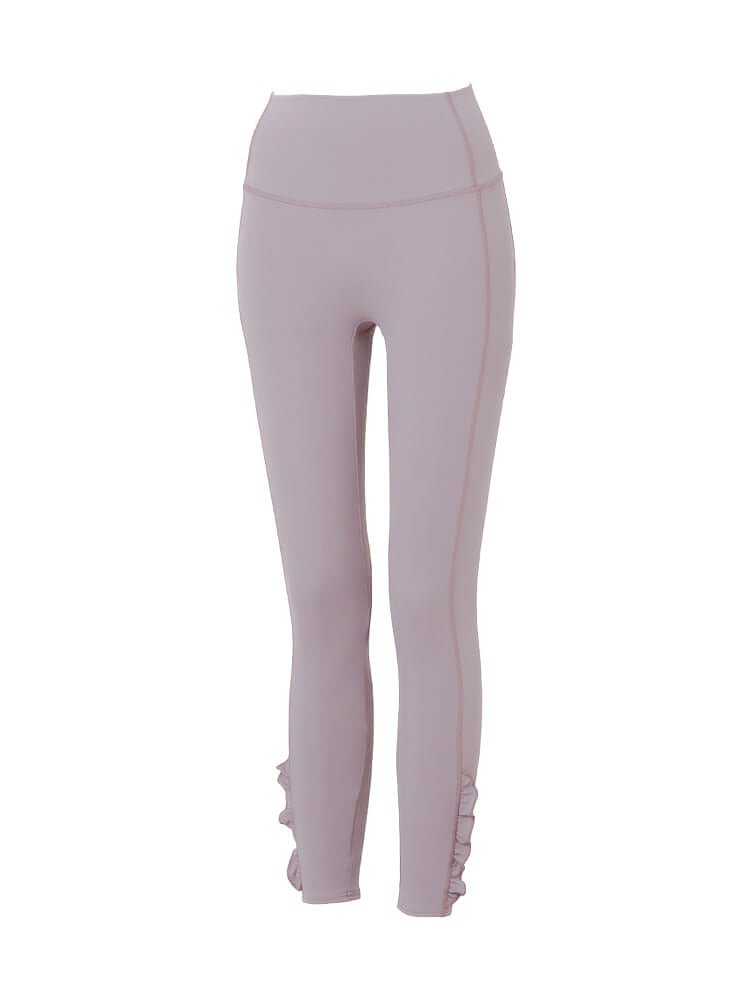 フリルヘム レギンス(ラベンダー)