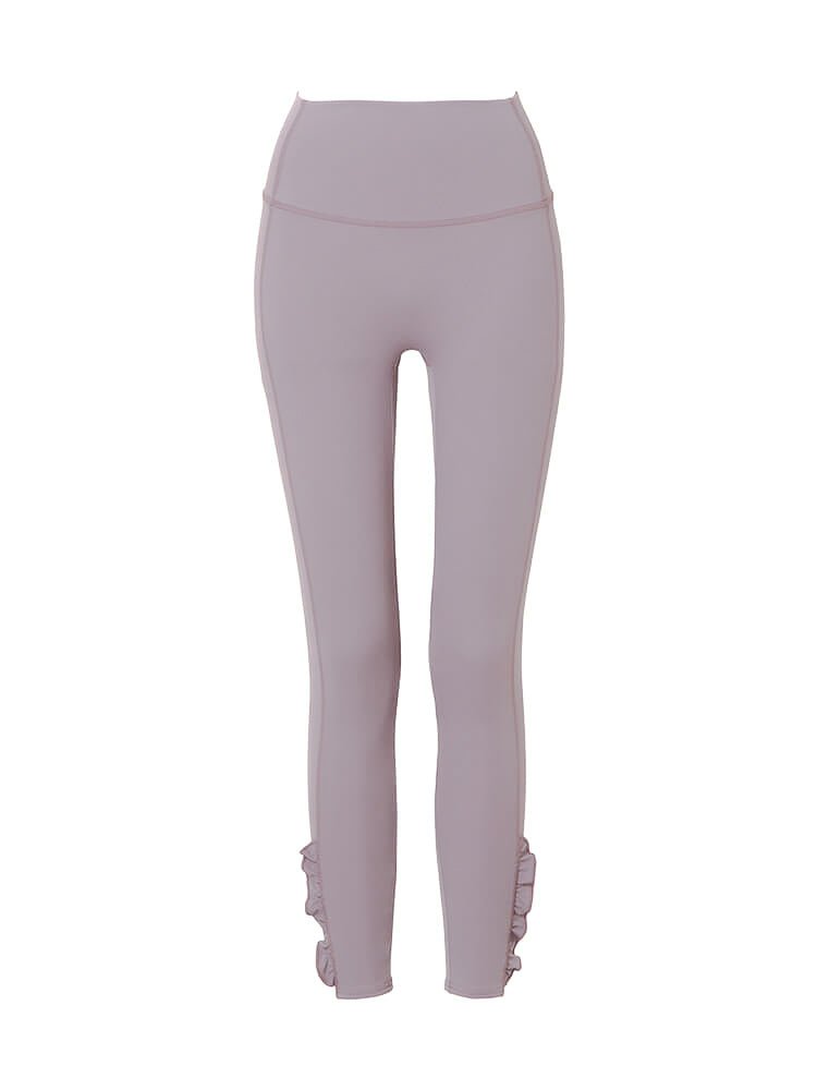 フリルヘム レギンス(ラベンダー)