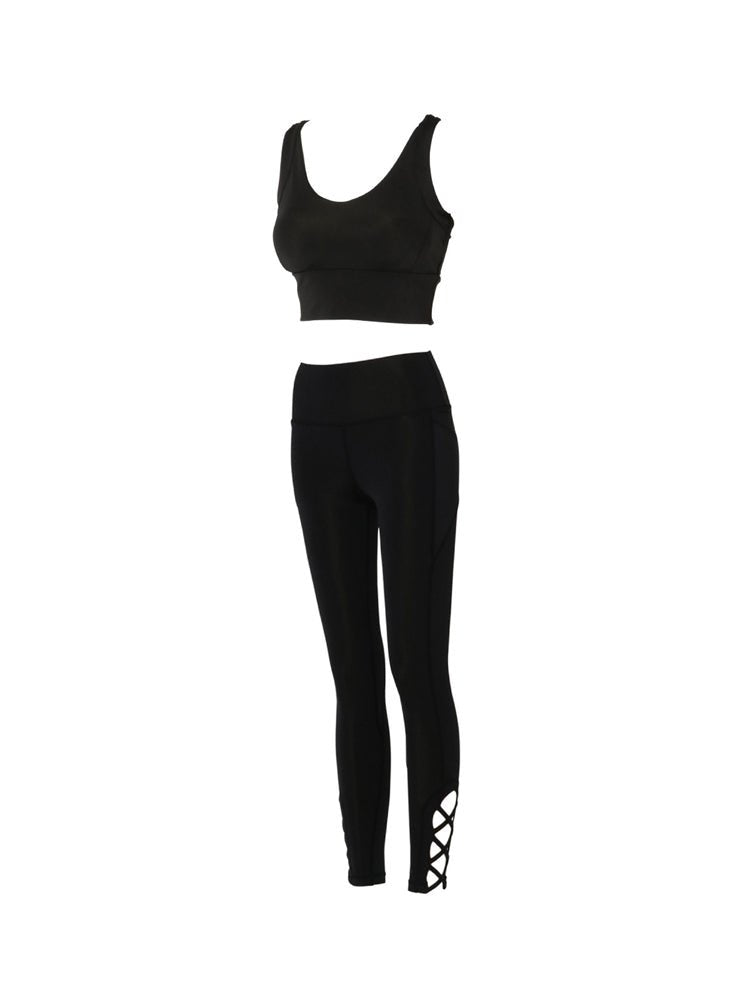 美ライン フィット UVカット セットアップ (ブラック)