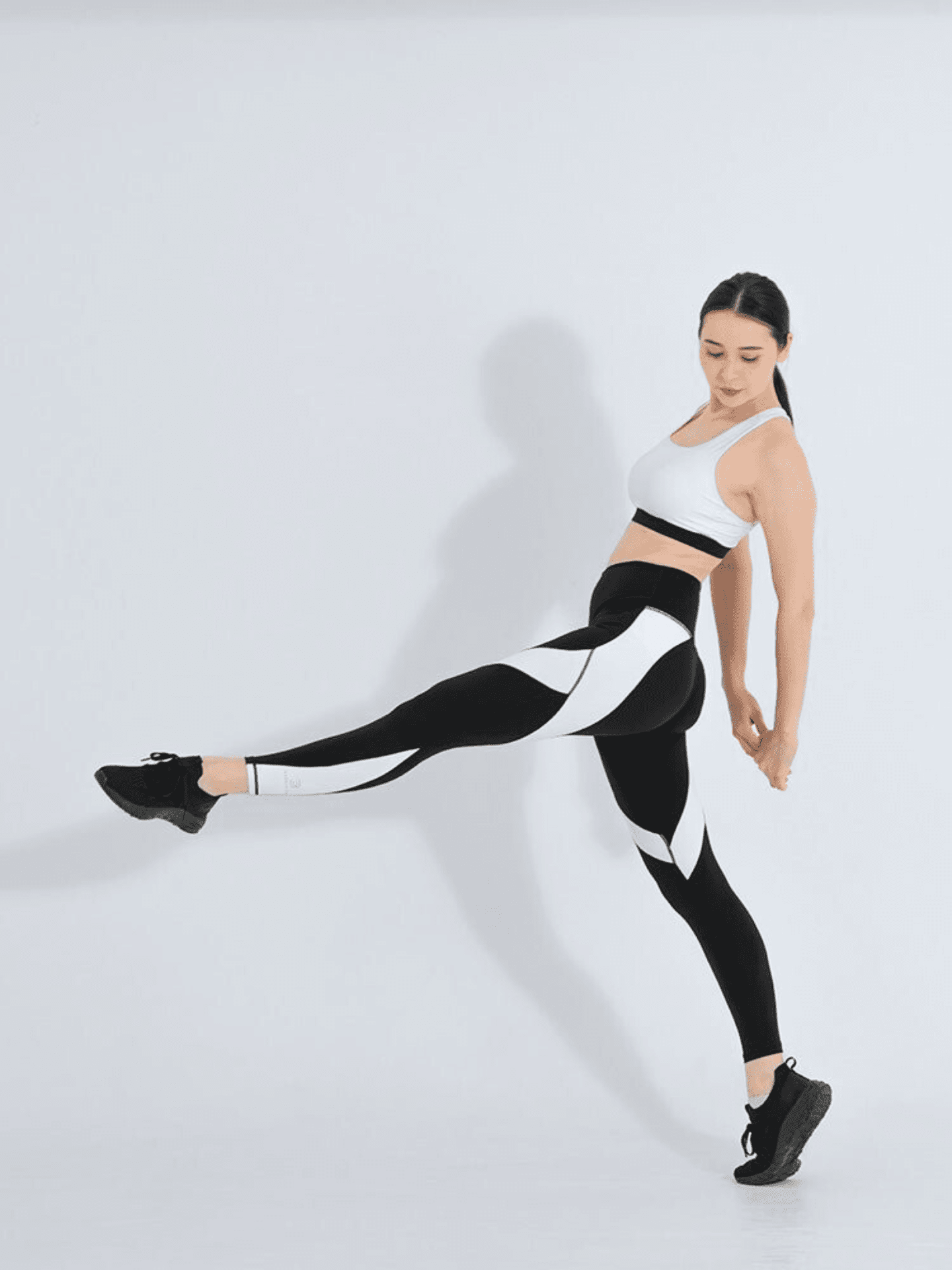 バイカラースリムラインセットアップ