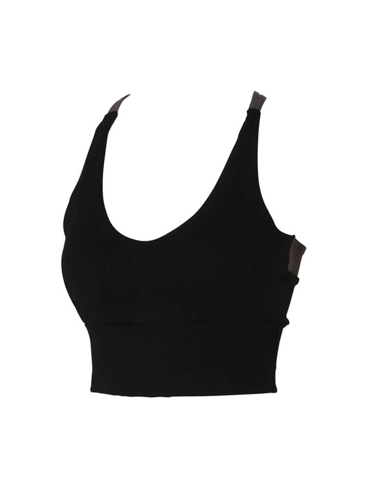 裸 HADAKA フィール ブラトップ (ブラック × グレー)