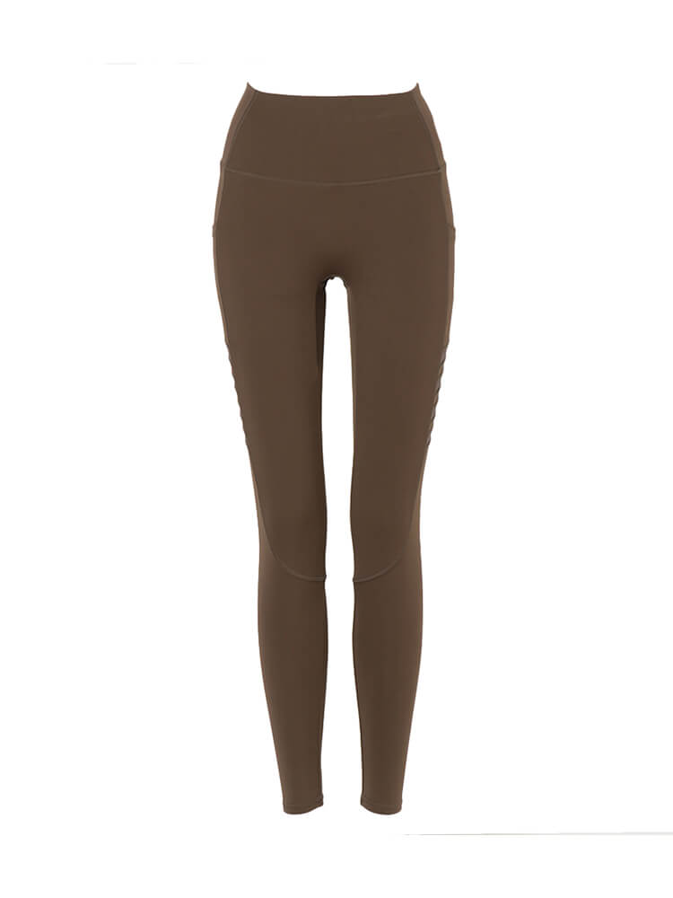 OUTLET・サイドメッシュ スムースフィット レギンス