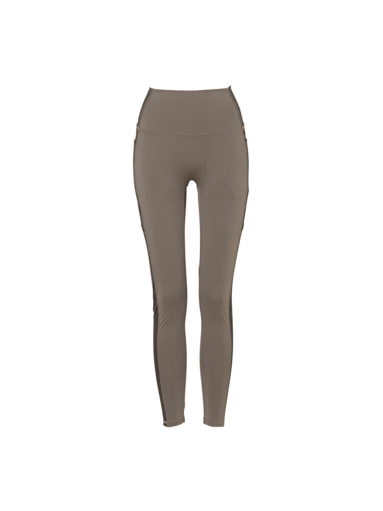 OUTLET・マイナス5kg見えサイドラインレギンス