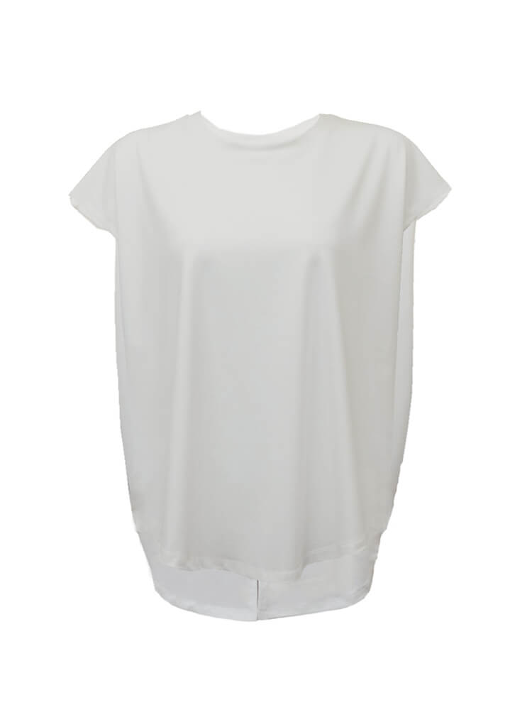 フレンチスリーブ バックホールトップス