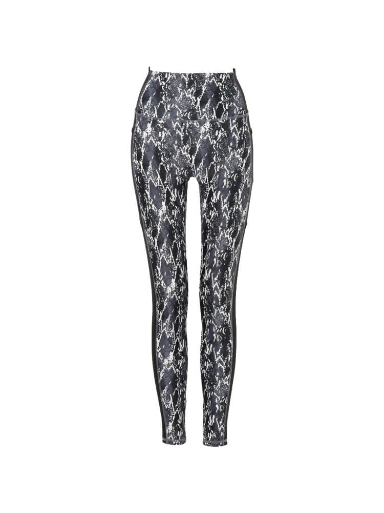 OUTLET・マイナス5kg見えサイドラインレギンス