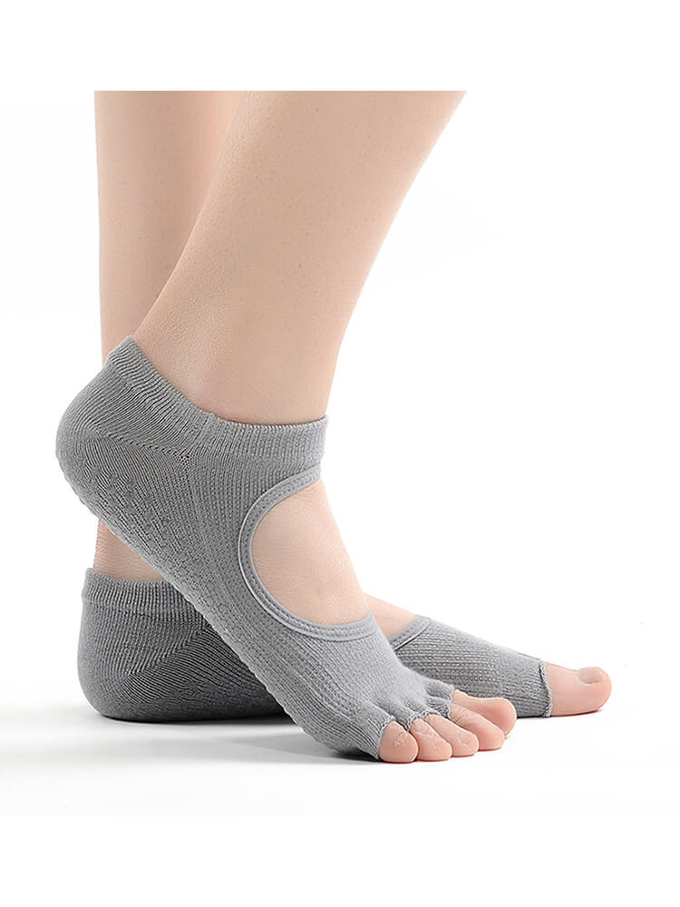 アンクル グリップ ソックス(指なし)