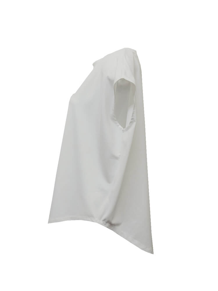 フレンチスリーブ バックホールトップス