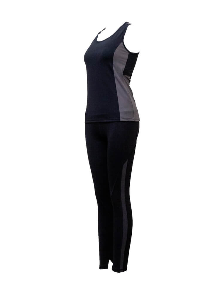 バイカラー ブラタンクトップ