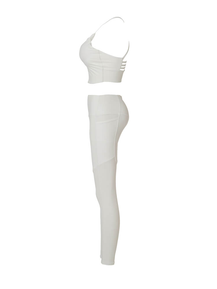 ドライフィール ハイテンション セットアップ(ホワイト)