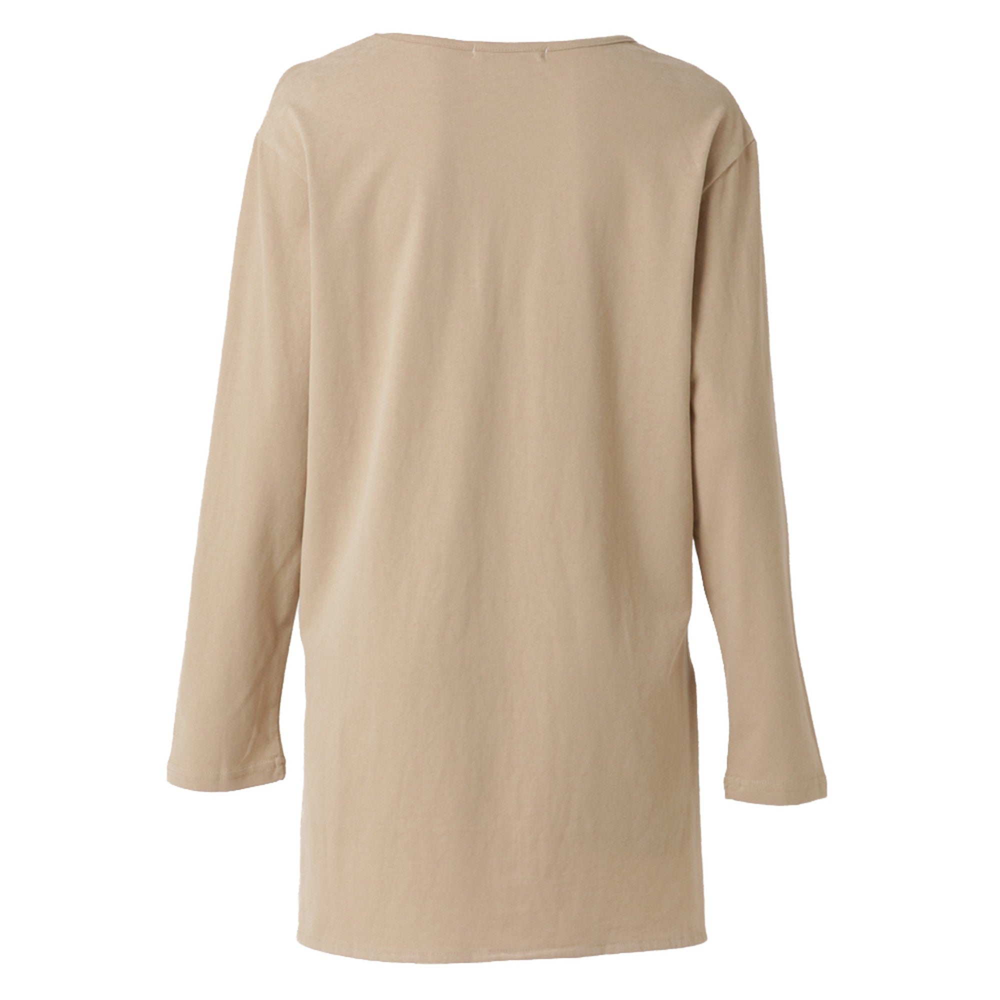 サイドスリットロングスリーブTシャツ