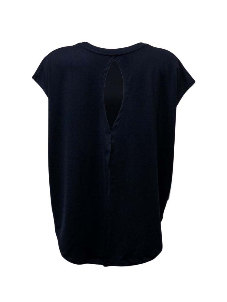 フレンチスリーブ バックホールトップス