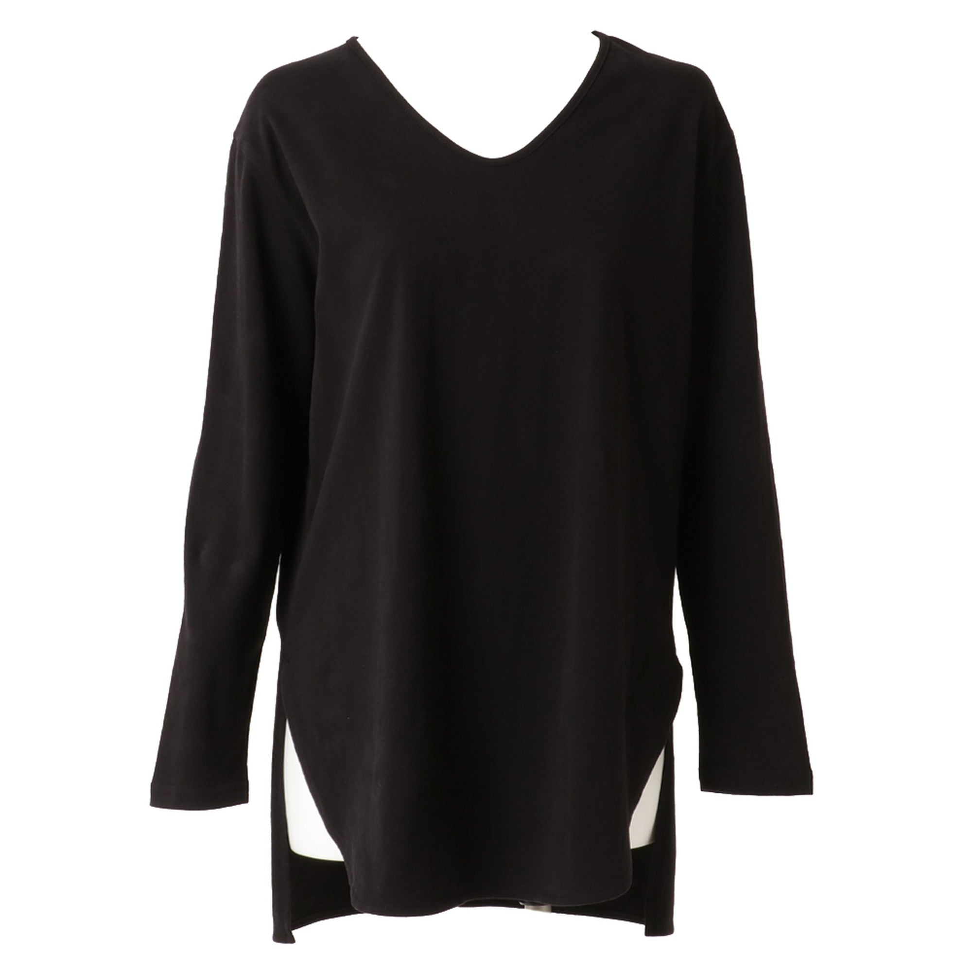 サイドスリットロングスリーブTシャツ