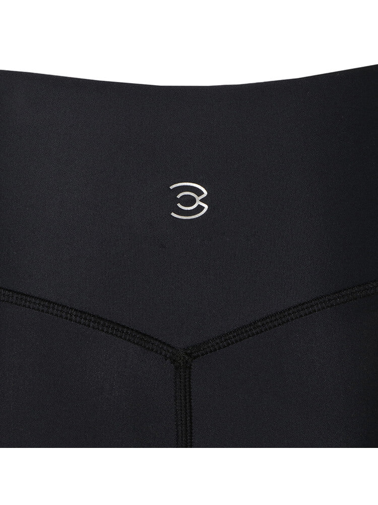 フリルヘム レギンス(ブラック)