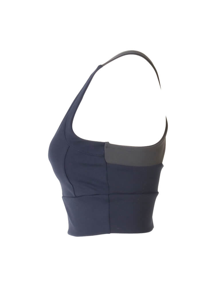 裸 HADAKA フィール ブラトップ (ネイビー × グレー)