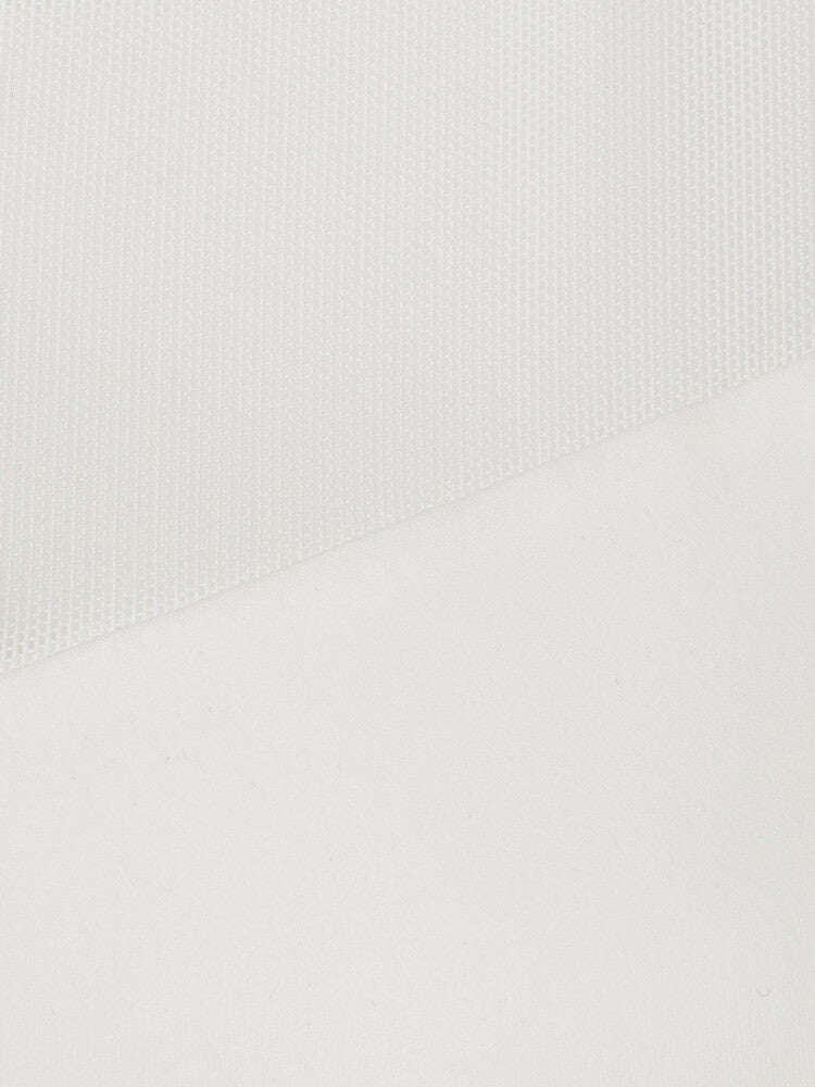 フリルヘム カップ付きトップス(ホワイト)