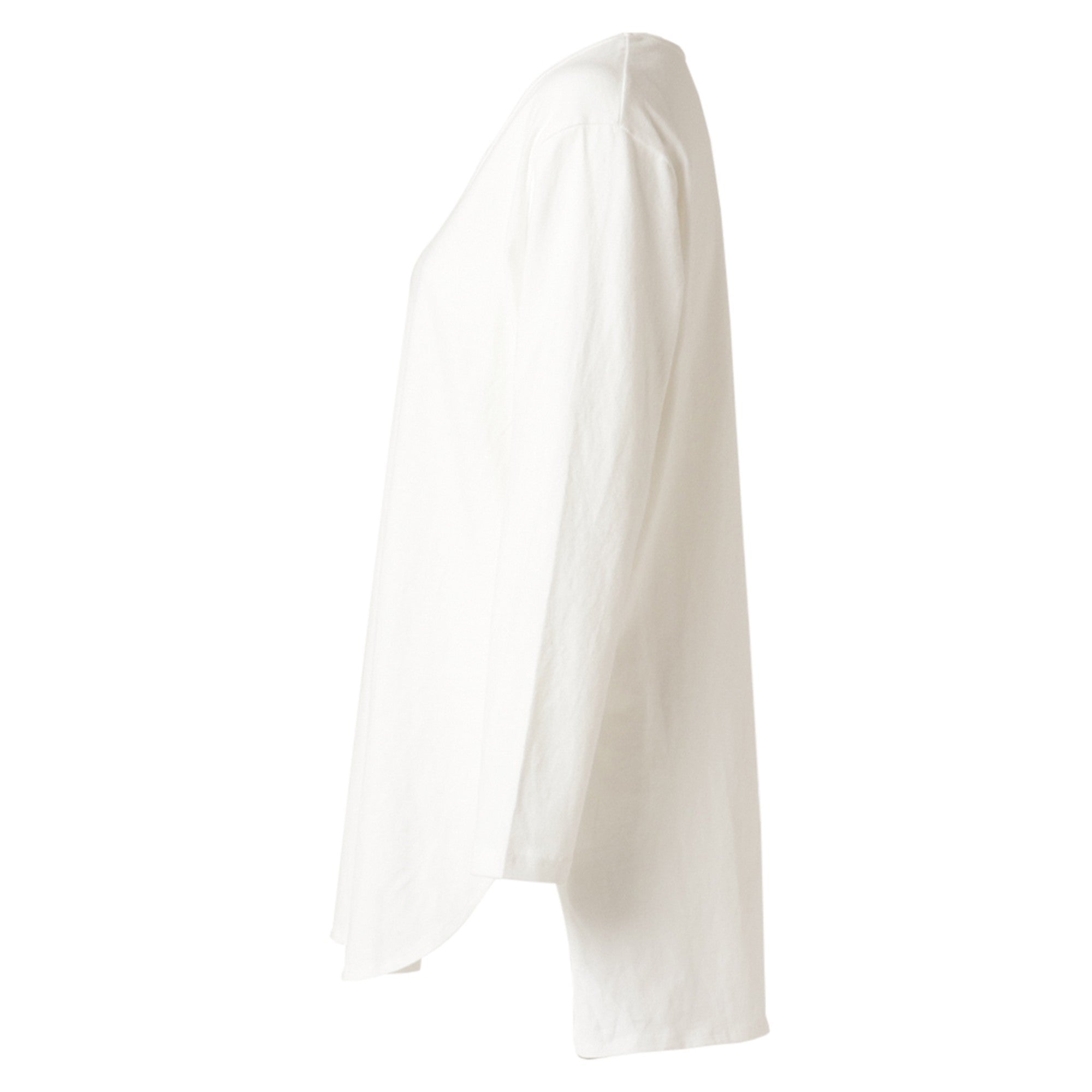 サイドスリットロングスリーブTシャツ