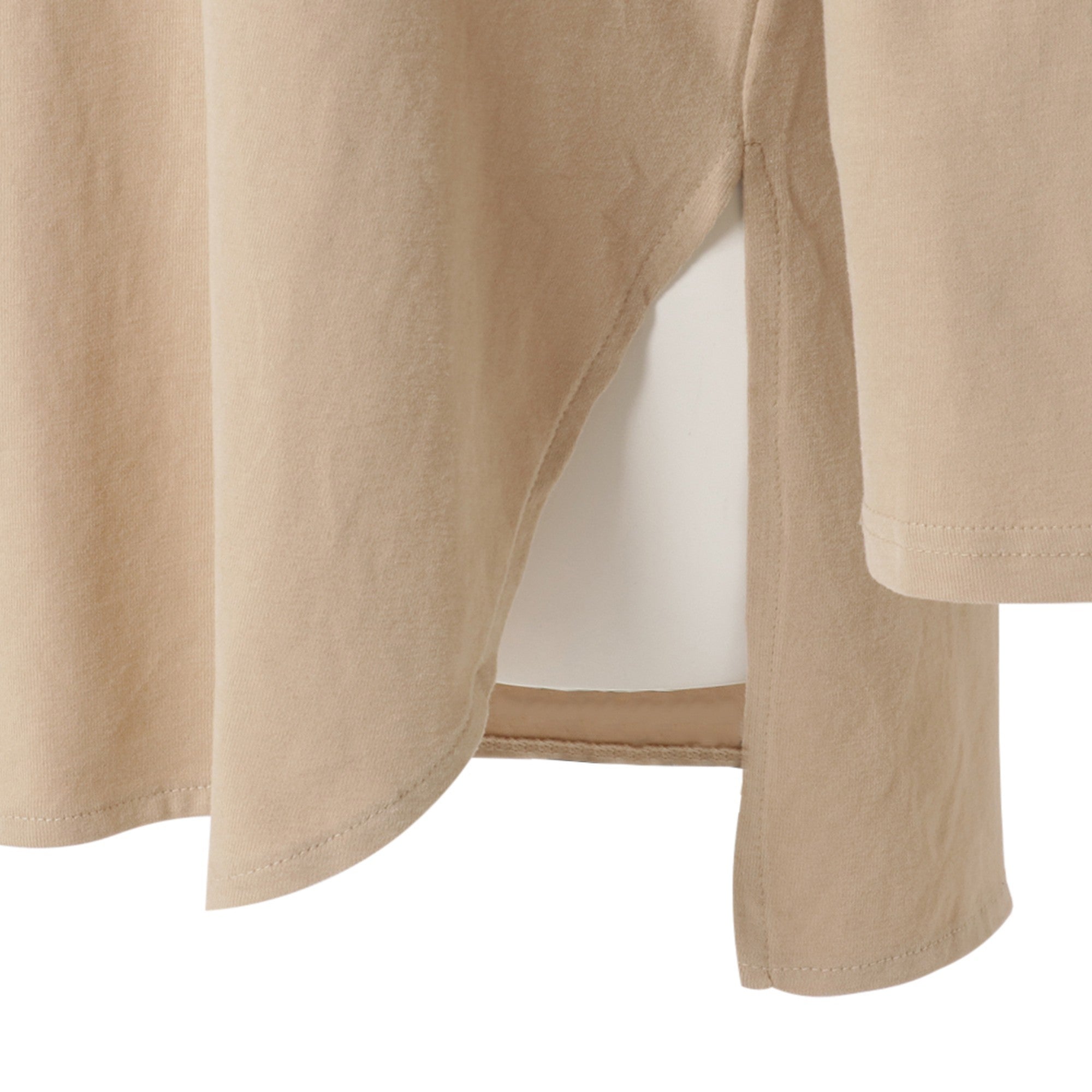 サイドスリットロングスリーブTシャツ