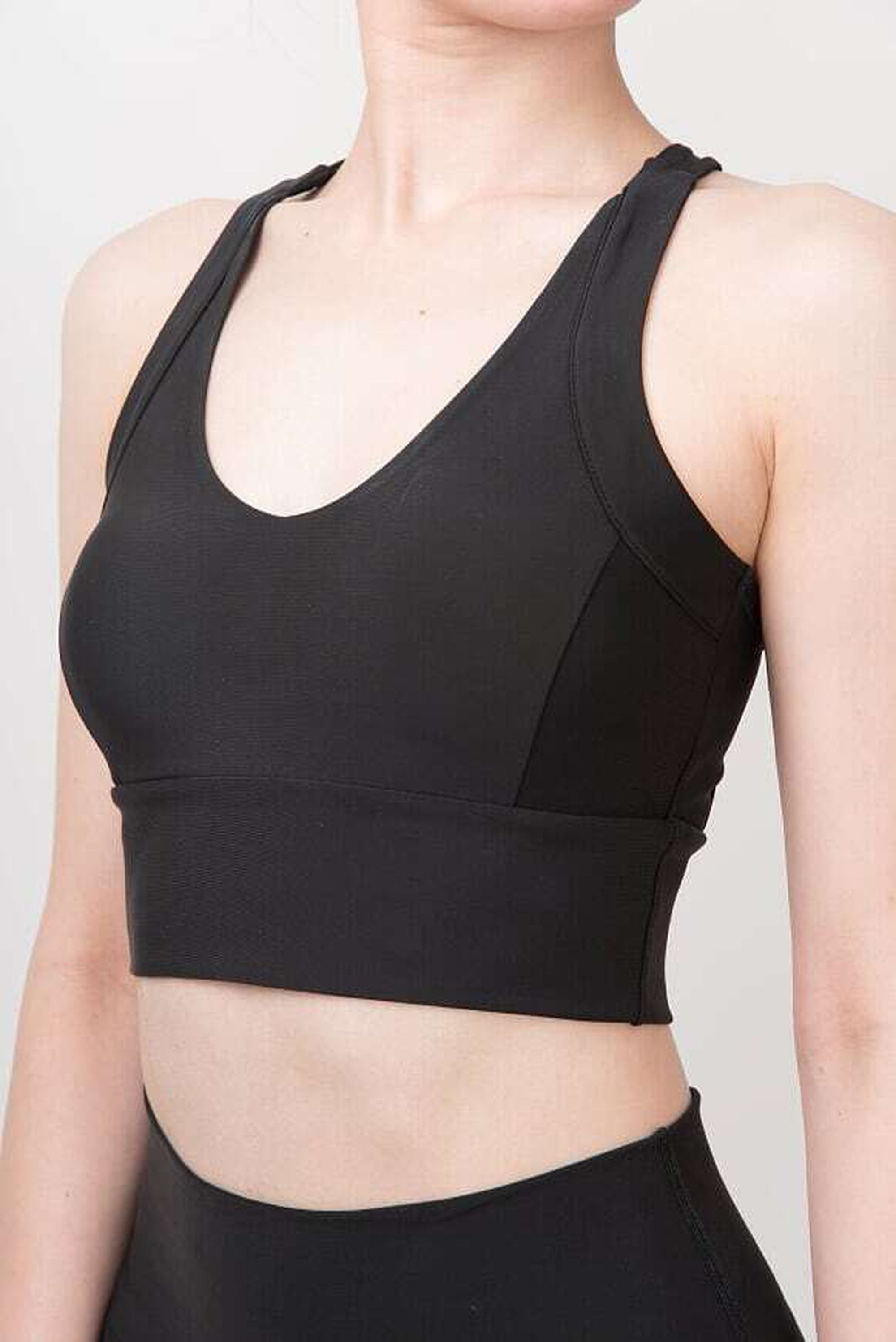 美ライン フィット UVカット ブラトップ (ブラック)