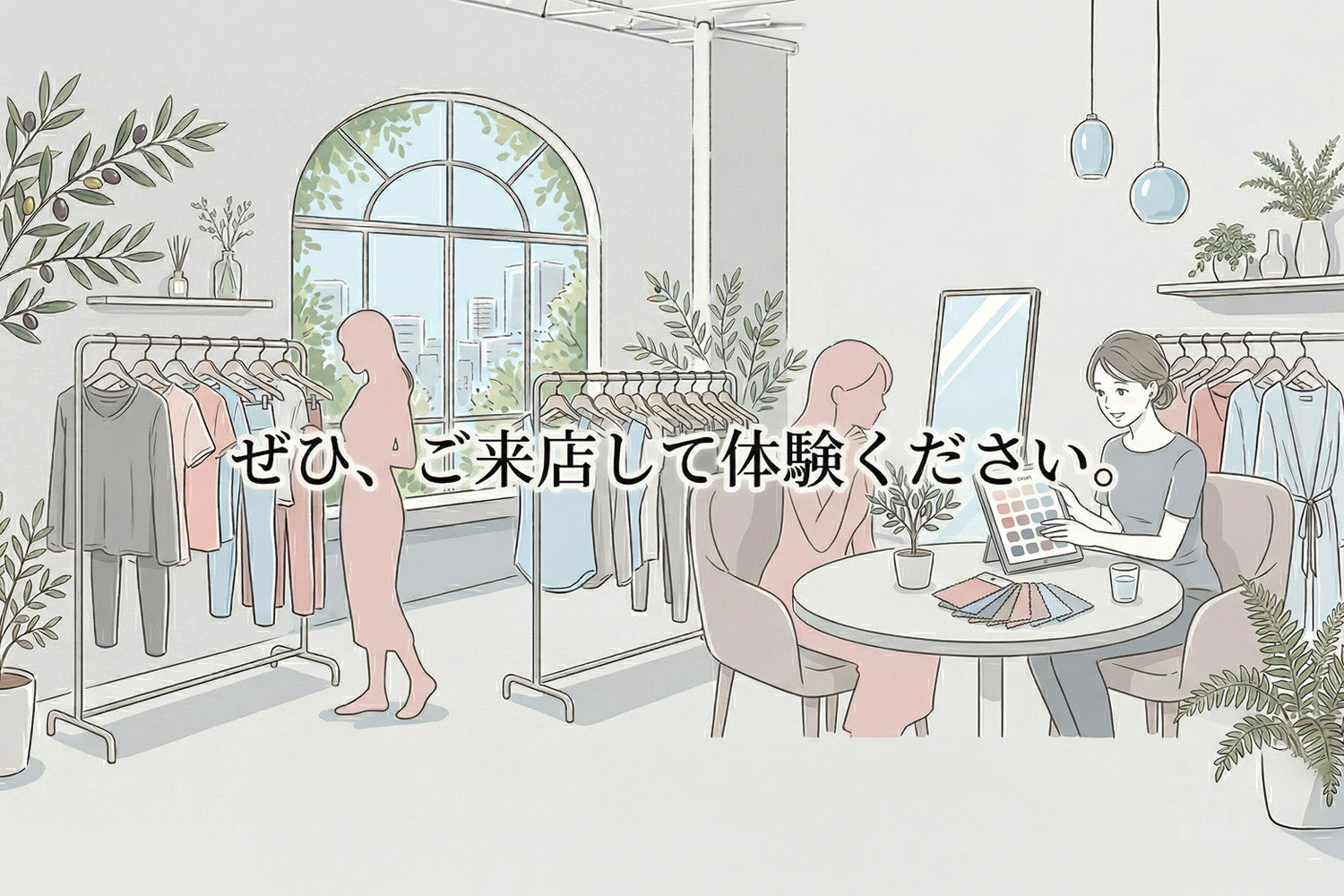 BEABLOOMのすべてのウェアを、着比べてみませんか？